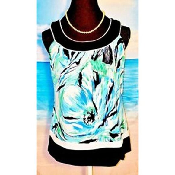 Set Lot of 3 Woman's TUNIC Tops ASSORTED COLORS shirts size MED - Picture 5 of 11